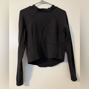 Lululemon Cropped Black Long Sleeve
